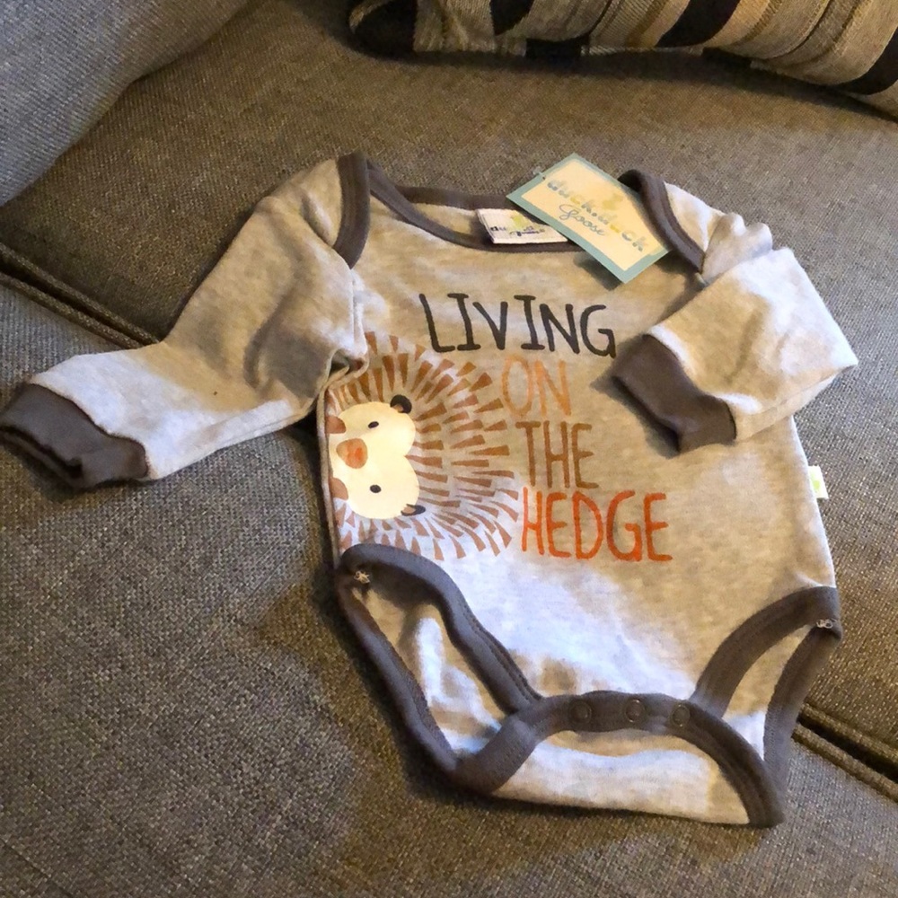 Infant long sleeve onesie